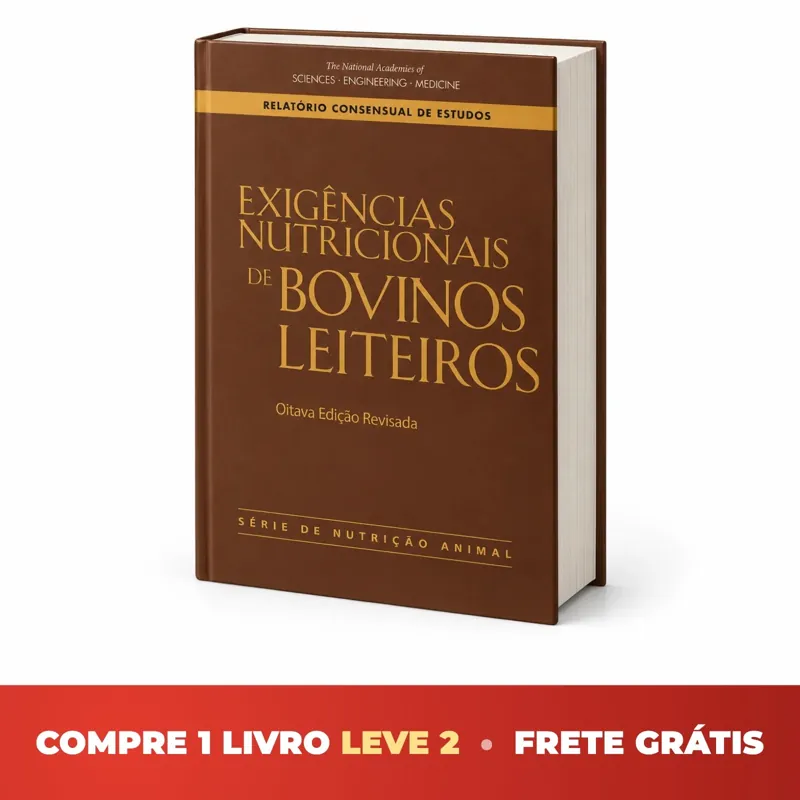 Livro Exigências Nutricionais de Bovinos Leiteiros, 8.ª ed. revisada — edição Santafé